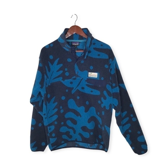 Patagonia Fleece Synchilla Snap-T Pullover Rare Pataloha Edition. - Picture 1 of 16